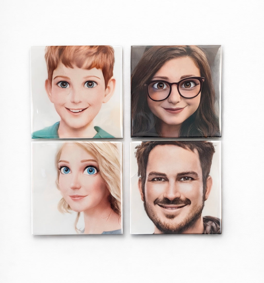 2.5 x 2.5 Custom Magnets - Volume Pricing